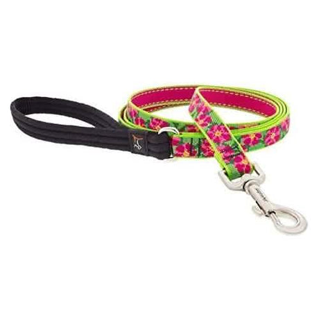 Lupine 3/4"  Petunias 6 Foot Leash