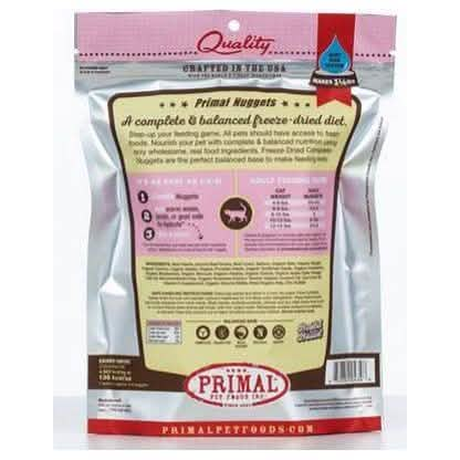 Primal Feline Freeze Dried Beef and Salmon Nuggets