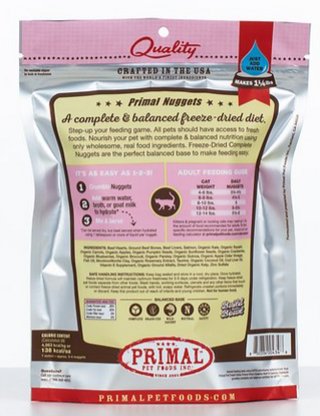 Primal Feline Freeze Dried Beef and Salmon Nuggets