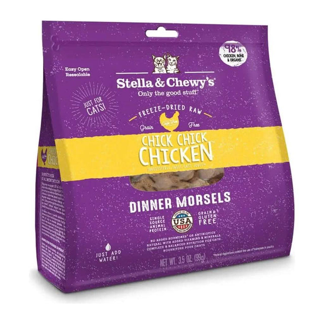 Stella and Chewy's Chick, Chick Chicken Freeze Dried Raw Dinner Morsels