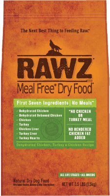 RAWZ Meal-Free Natural Dry Dog Food with Chicken & Turkey