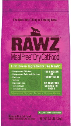 RAWZ Meal-Free Natural Dry Cat Food with Chicken & Turkey