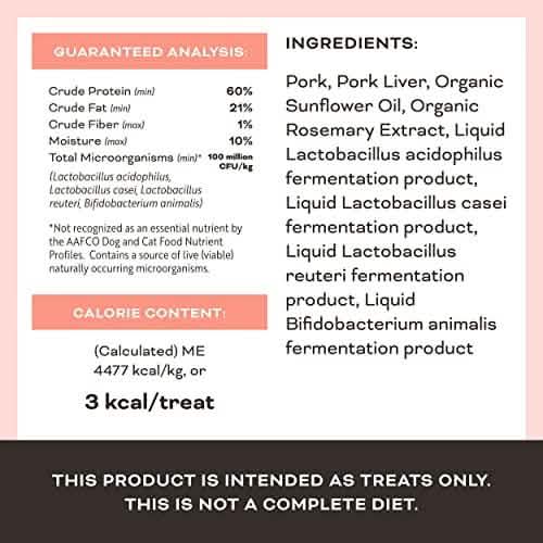 Primal Pet Foods Primal Cat and Dog Liver Laugh Love Pork, 1oz Pack