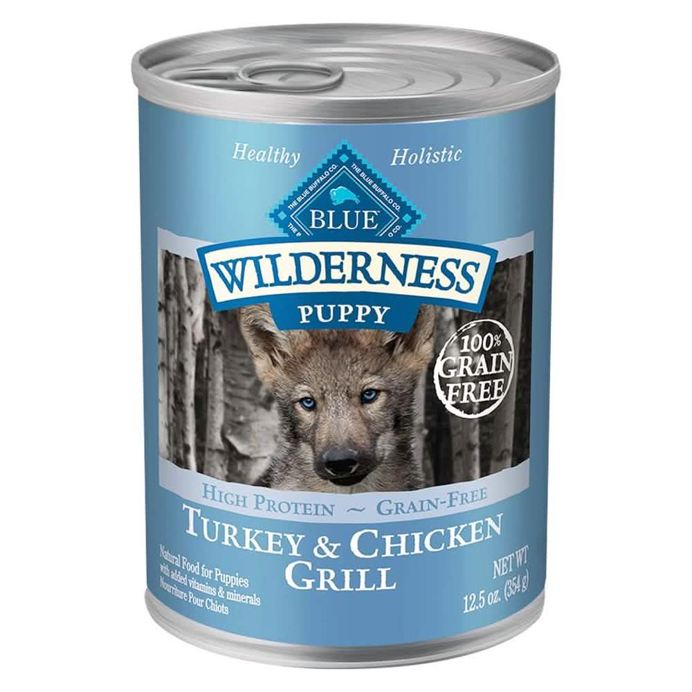 Blue D Wilderness Puppy Turkey/Chicken 12.5oz