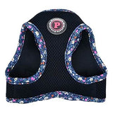 Puppia Small Emma Vest Harness for Dogs in Navy Color