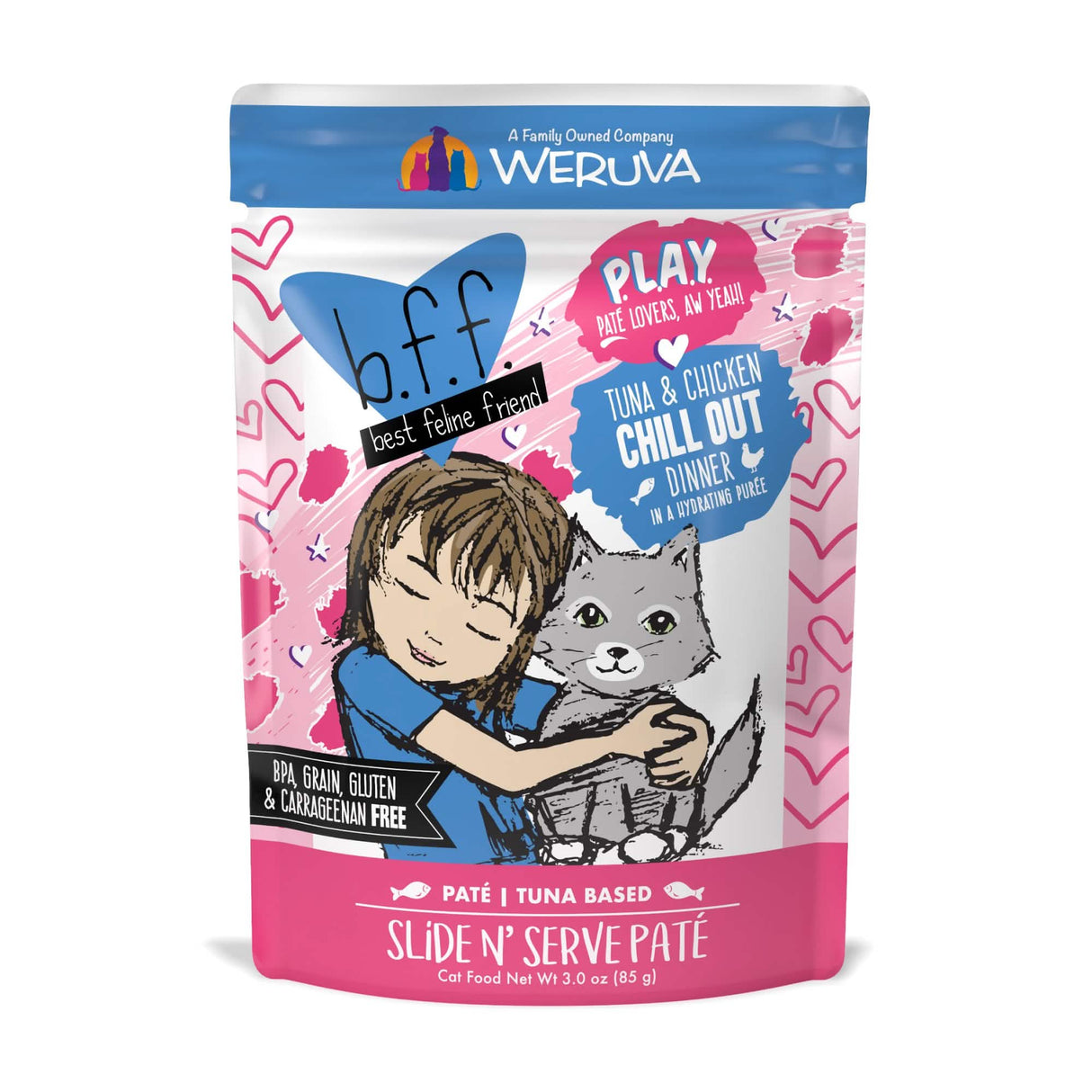 Weruva CP BFF PLAY Chill Out Tuna/Chicken 3oz