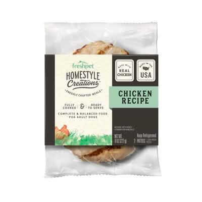 Freshpet Homestyle Chicken Recipe Patties for Dogs, 2 Pack, 8oz Each