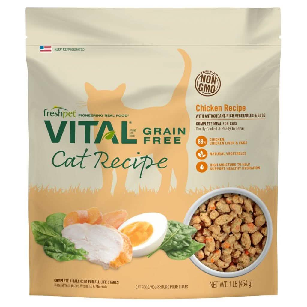 FreshPet Vital Grain Free Chicken Recipe for Cats