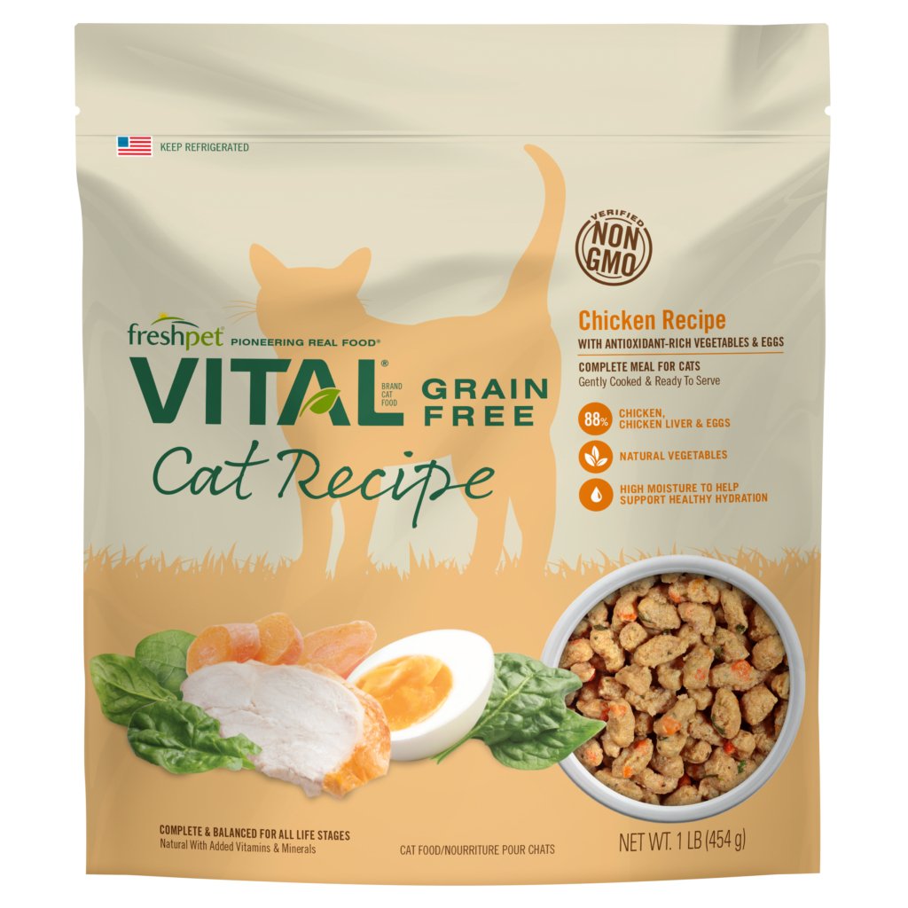 FreshPet Vital Grain Free Chicken Recipe for Cats