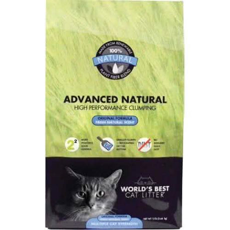 World's Best Cat Litter Zero Mess Advanced 12lb Pack