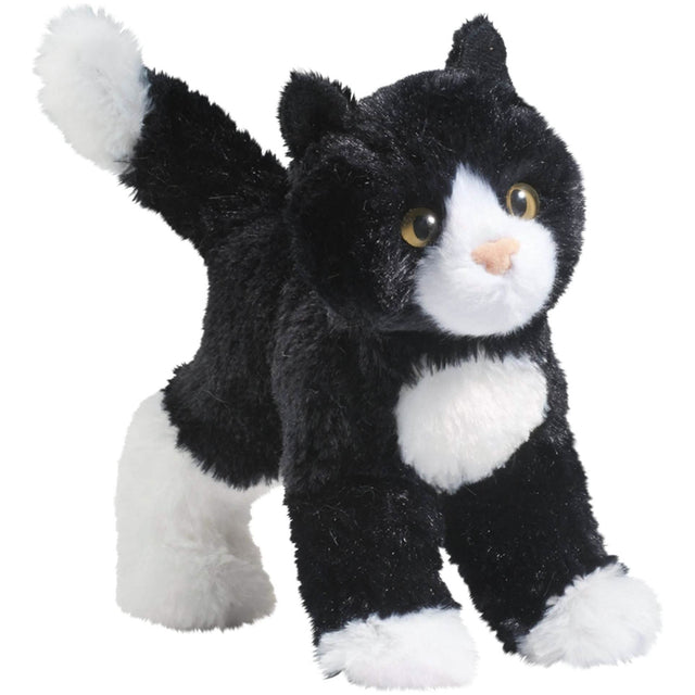 Douglas Brand Snippy Black & White Cat Children Toy