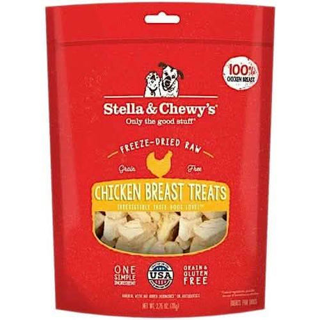 Stella & Chewy's Dog Treat Freeze-Dried Raw Chicken Breast Treats