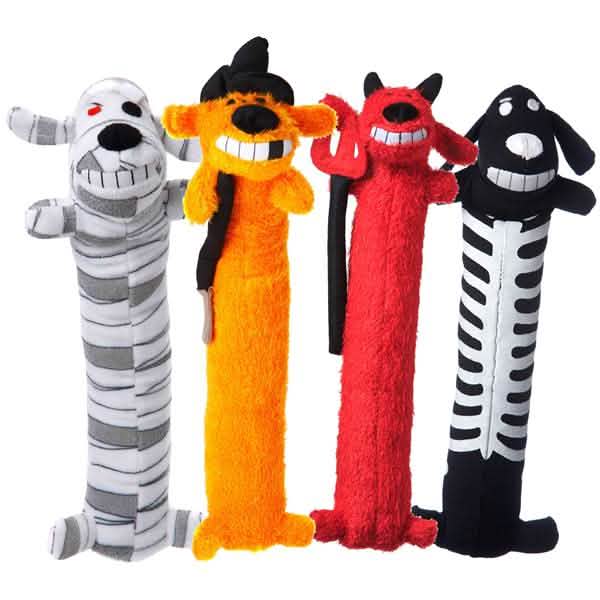 Multipet 12in Loofa Halloween Assortment Dog Toy