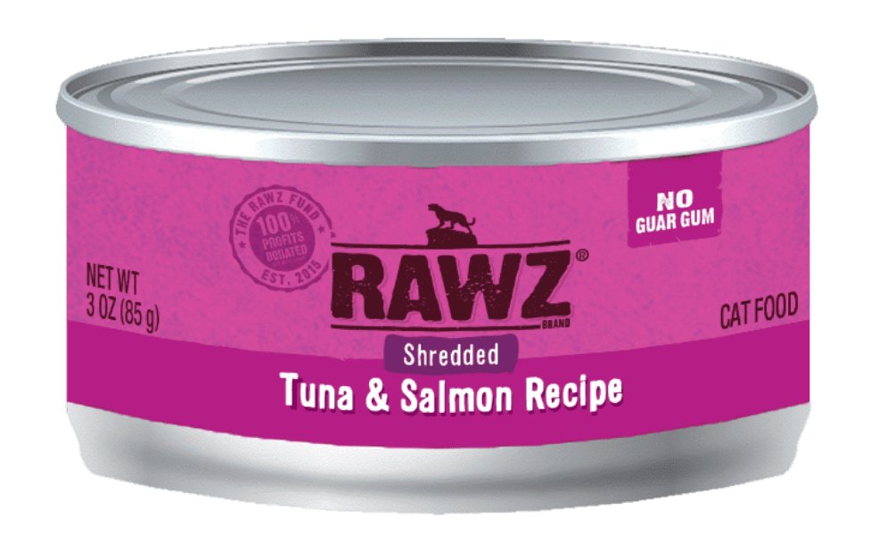 RAWZ Shredded Tuna & Salmon Recipe Cat Food