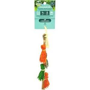 Oxbow ELife Colorful Woven Dangly Toy for Cats and Dogs