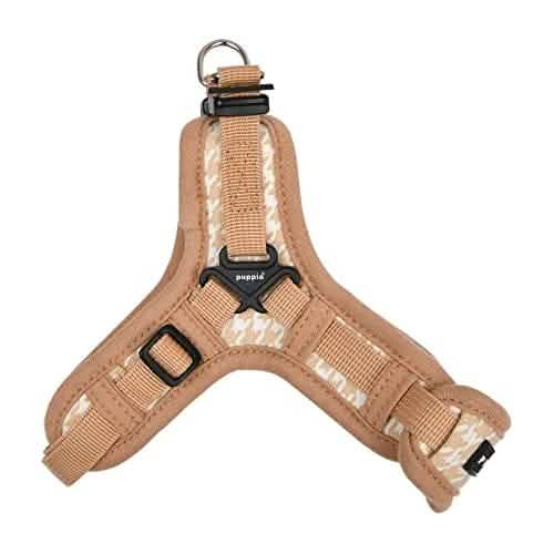 Puppia Large Egon Pattern Dog Harness in Beige