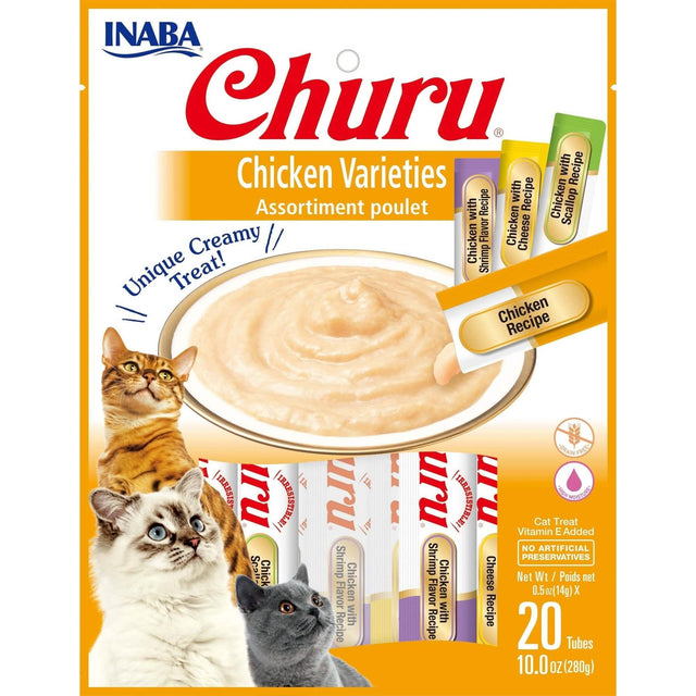Inaba Churu Chicken Variety Bag  20pk