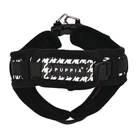 Puppia Small Egon Pattern Dog Harness in Black