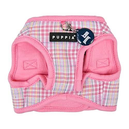 Puppia Large Pink Luke Harness B for Dogs