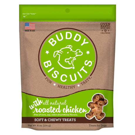 CS Buddy Biscuits D Chewy Chicken trt 6oz