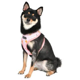 Puppia Medium Size Baba Harness A for Dogs, Color Indian Pink