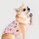 Puppia Medium Size Lady Beetle Dog Harness in Indian Pink