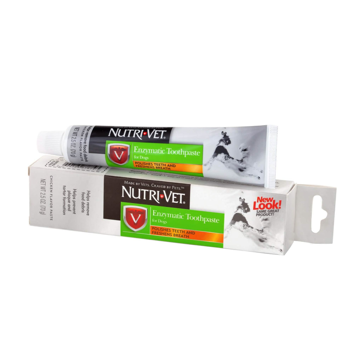 Nutri-Vet Enzymatic Toothpaste for Dogs, 2.5oz Size