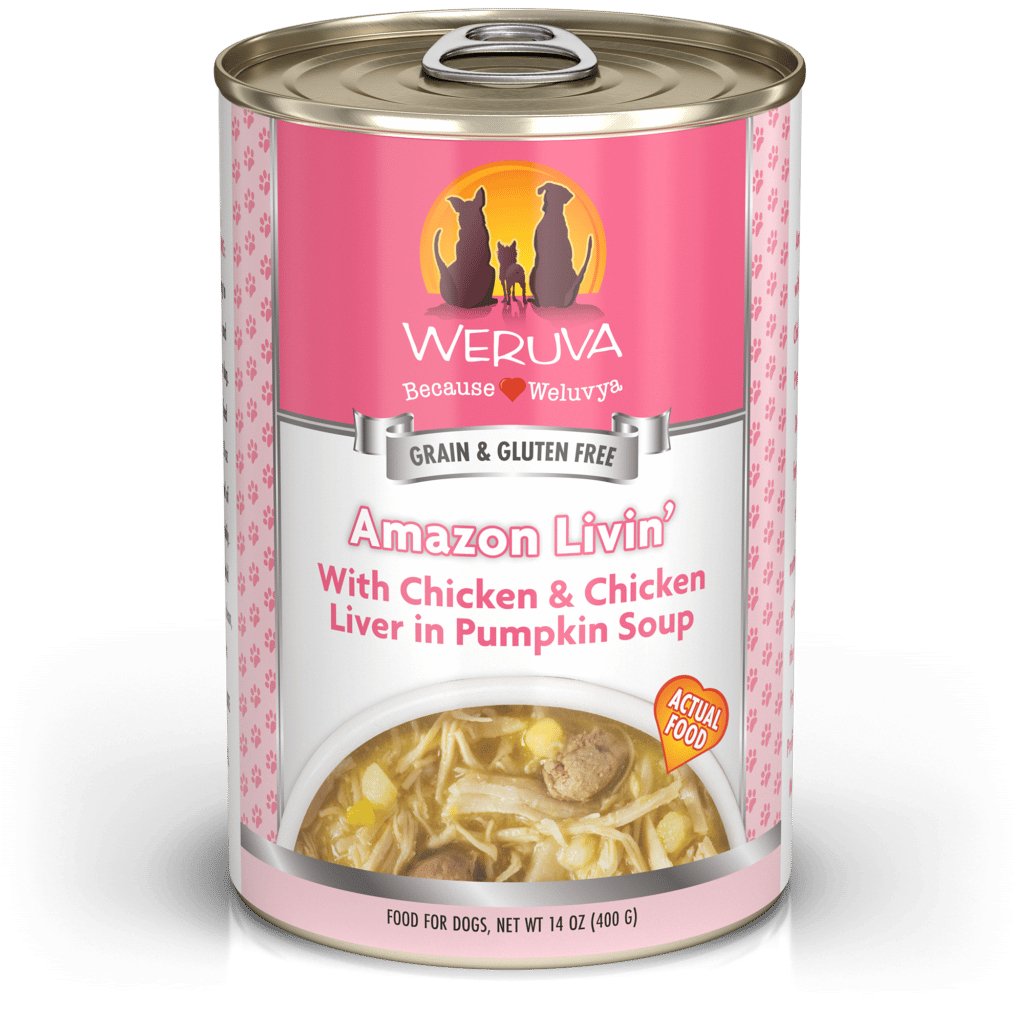 Weruva Dog Classic Amazon Liver Chicken/Chicken Liver in Pumpkin Soup