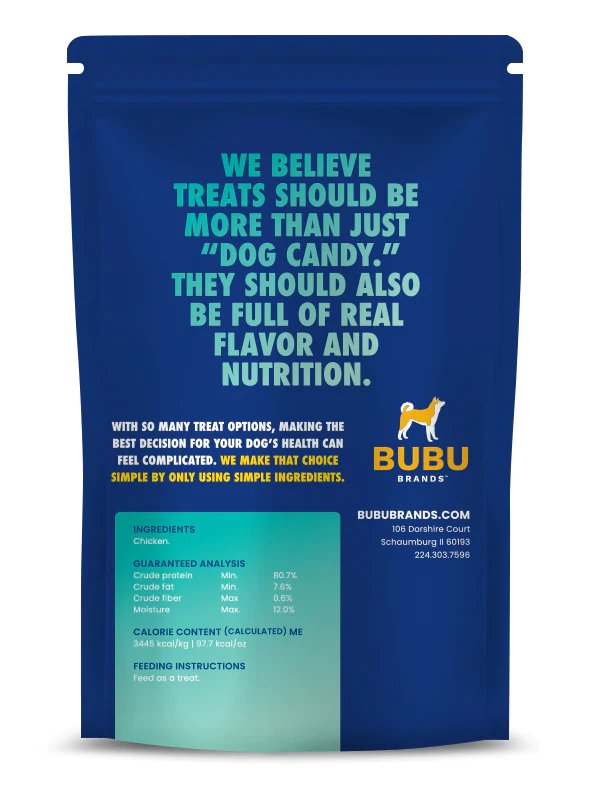 Bubu Whole Muscle Chicken Jerky