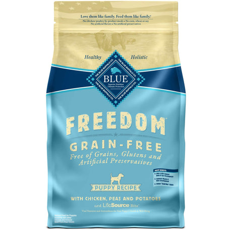 Blue Buffalo Freedom Grain Free Chicken and Potatoes Dry Dog Food, 4lb