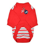 Puppia Marino Dog Harness in Red, Size Small