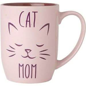 PetRageous Designs 24oz Gray Cat Mom Mug