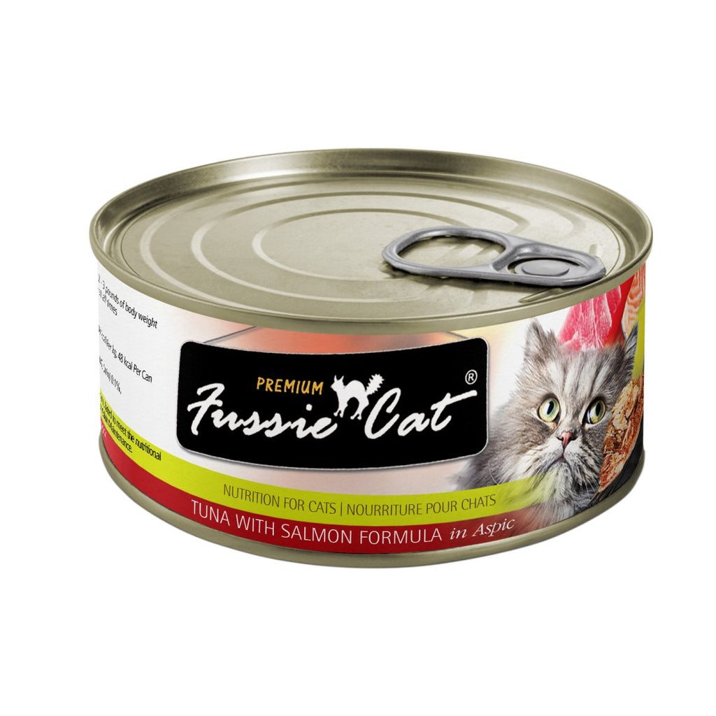 Fussie Cat Tuna With Salmon Formula In Aspic