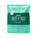 Portland Pet Food Company Cooked Refrigerated Dog Food Rosie's Beef N' Rice