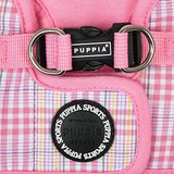 Puppia Large Pink Luke Harness B for Dogs