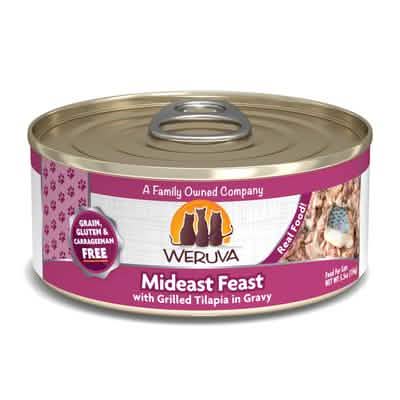 Weruva C Classic Mideast Feast Tilapia in Gravy 5.5oz
