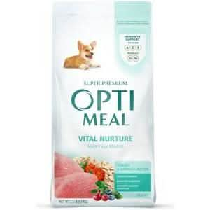 Optimeal Dog Vital Nurture Turkey and Oatmeal Recipe Puppy Food, 3.3lb Size