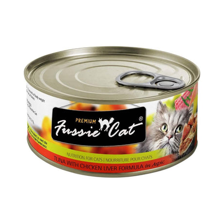 Fussie Cat Tuna With Chicken Liver Formula In Aspic