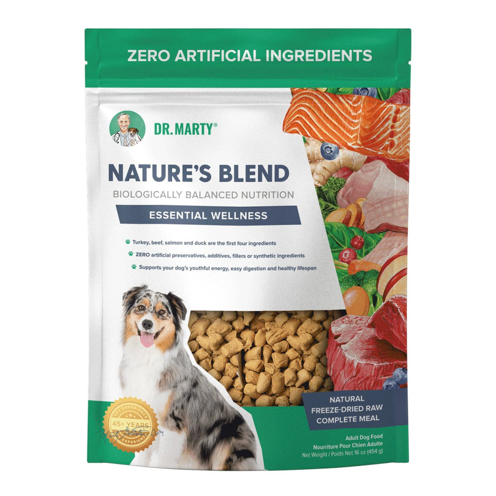 Dr. Marty Freeze-Dried Dog Food Nature’s Blend Essential Wellness