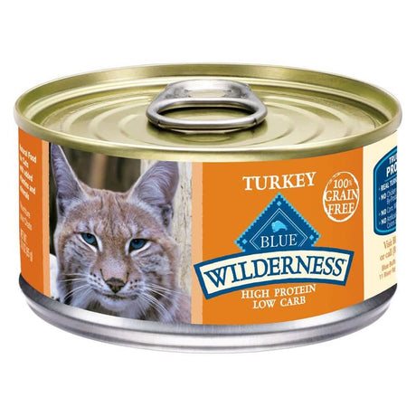 Blue Buffalo Grain Free Turkey Flavor Cat Food, 3oz