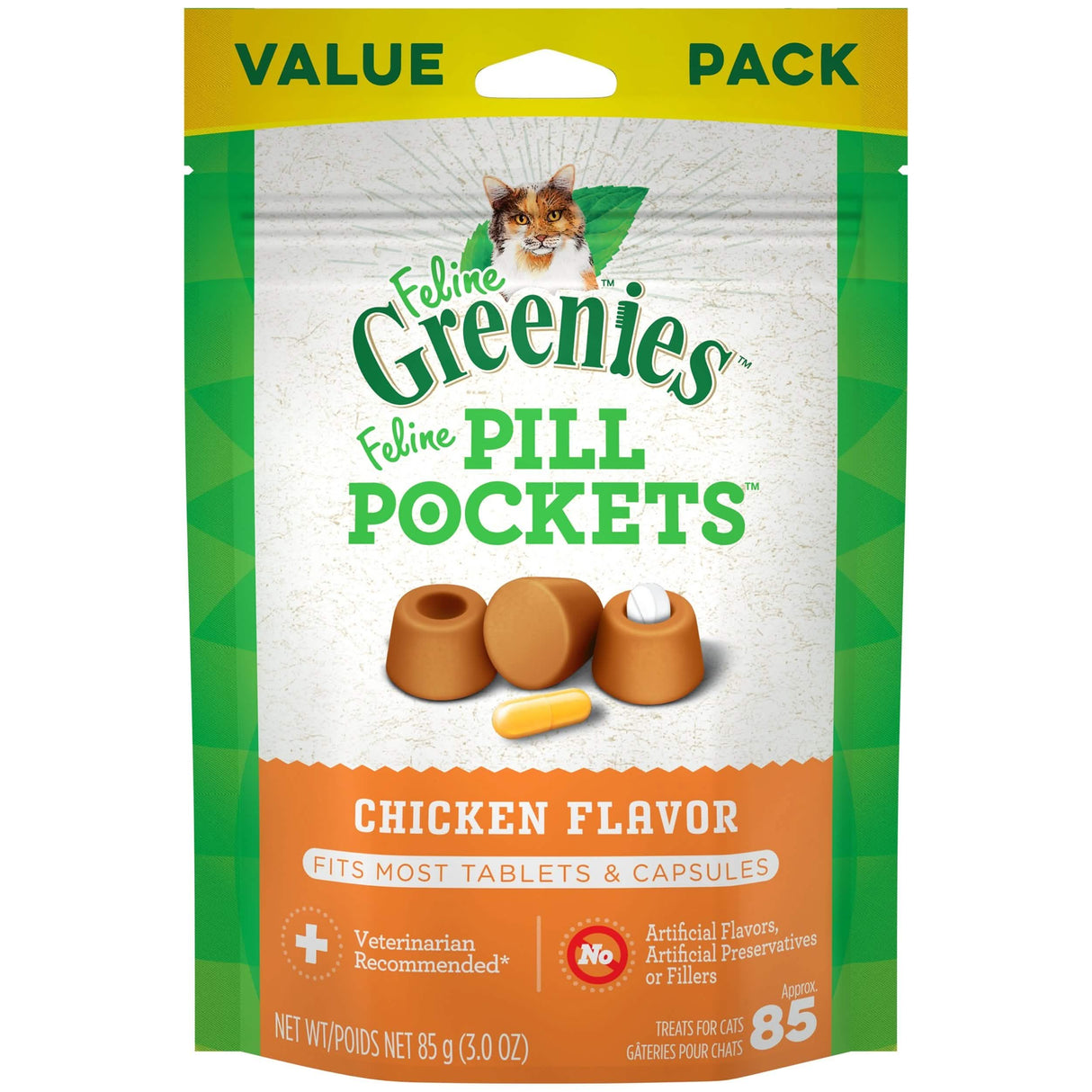 Greenies C Pill Pockets Chicken 85ct