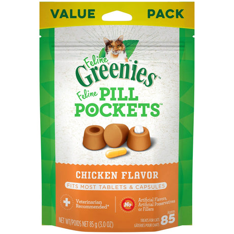 Greenies C Pill Pockets Chicken 85ct