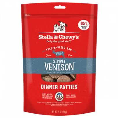 Stella & Chewy's D FD Patties Simply Venison 14oz