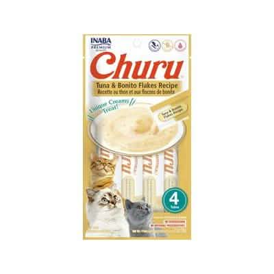 Inaba Churu Puree Tuna w/Bonito Flakes 2.0oz