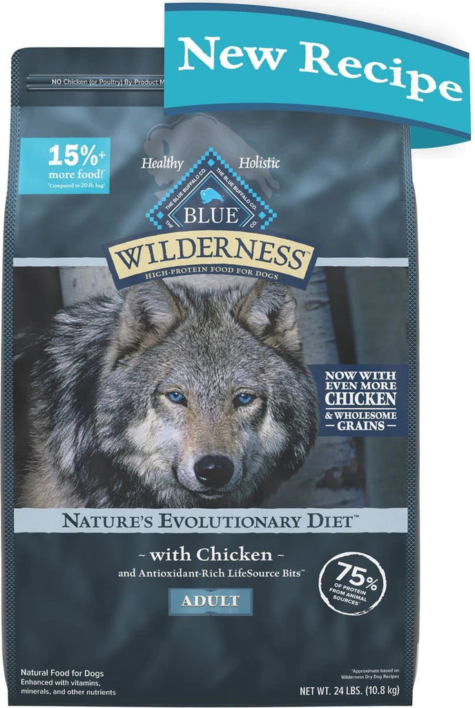 Blue Buffalo Dry Dog Food Wilderness Adult Chicken