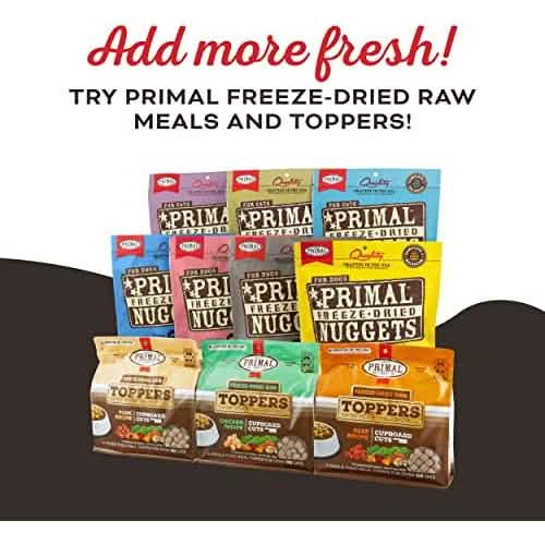 Primal Pet Foods Primal Cat Freeze-Dried Goat Chicken with Goat Milk, 1-oz Size, Chicken & Goat Milk Flavor