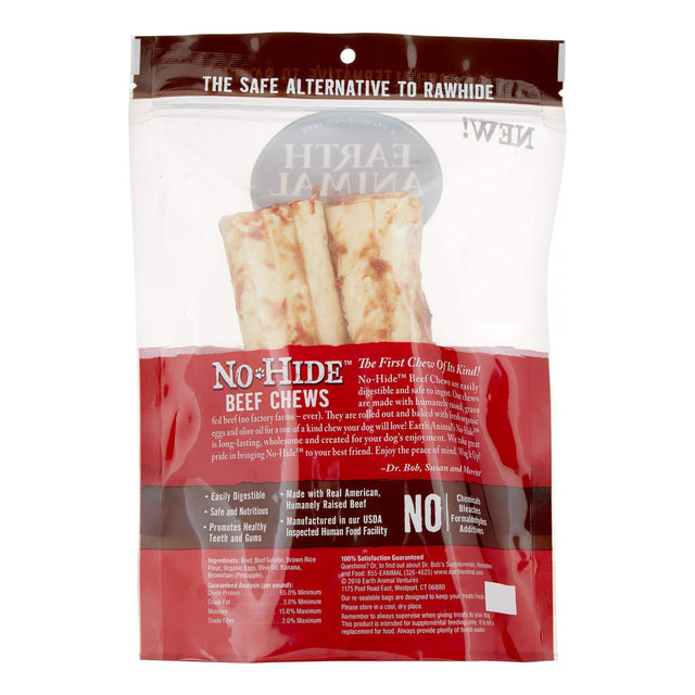 Earth Animal NO HIDE beef 7"2pk