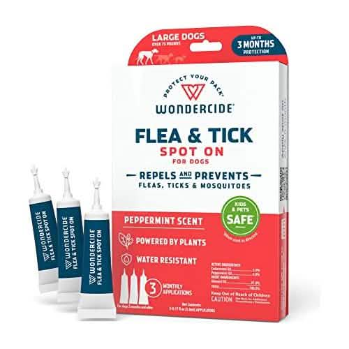 Wondercide Dog Flea Tick Spot On Large Peppermint