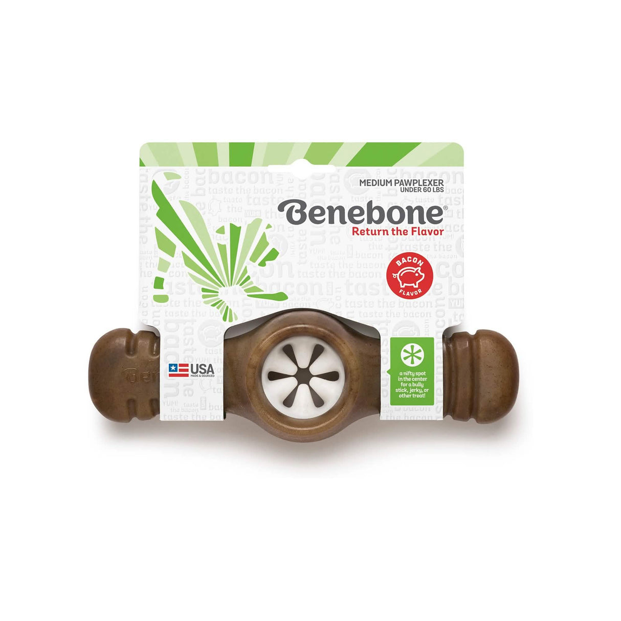 Benebone Pawplexer Bacon md