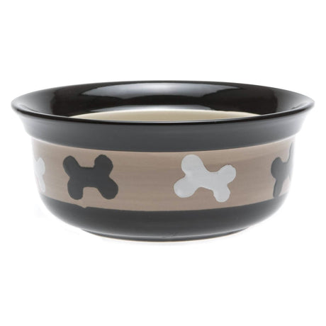 Petrageous City Pets Bones Bowl 8'' 4 cups